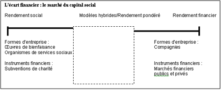 L'cart financier : le march du capital social