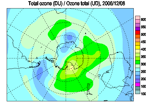 Current Ozone Map