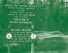 Image of Dorcas Bay Nature Reserve sign / G. Bryan