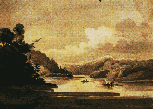 George Heriot, View On The River St. John Near The Poquioq