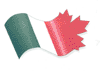 Canad Italy Flag