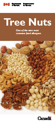 Tree nuts - One of the nine most common food allergens