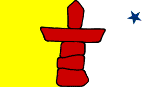 Le drapeau du Nunavut