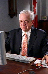 Minister of National Revenue John McCallum says electronic filing is more popular than ever.
