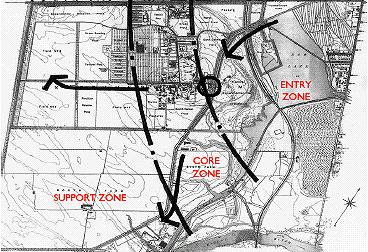 CEF Zones, based on Department of Mines and Resources map, 1946