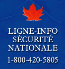 Lingne-info scurit nationale 1-800-420-5805