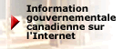 Information gouvernementale canadienne sur l'Internet