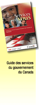 Guide des services du gouvernement du Canada pour les ans et leurs familles