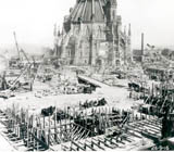 The new Centre Block under construction 