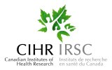 CIHR / IRSC