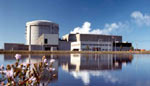 Courtesy of NB Power. The Point Lepreau Nuclear Power Station is located in southwest New Brunswick. It produces 650 MW of electricity for use in New Brunswick and Prince Edward Island, as well as in the state of Maine, U.S.A.