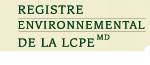 Le Registre environnemental de la LCPE