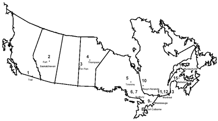 Figure 1-1: Canadian Base Metals Smelting and Refining Sector 