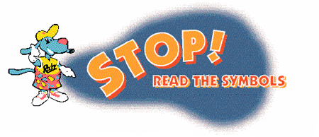Stop! Read the Symbols