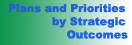 Plans and Priorities by Strategic Outcomes