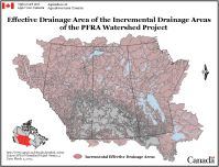Click on thumbnail to view map (697 KB)of Effective Drainage Areas of the Incremental Drainage Areas of the PFRA Watershed Project
