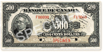 500 dollars 1935 (Franais)