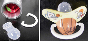 Photograph of product - Baby pacifier