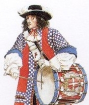 Drummer of the rgiment de Carignan-Sali?res, 1665-1668