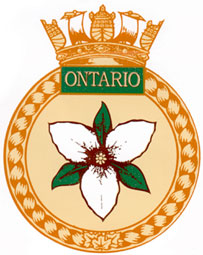 Crest: HMCS Ontario