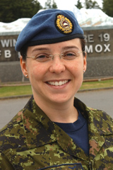 19 Wing engineering officer Capt Audrey Murphy