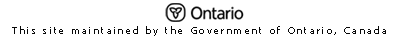 This site is maintained by the Government of Ontario, Canada.