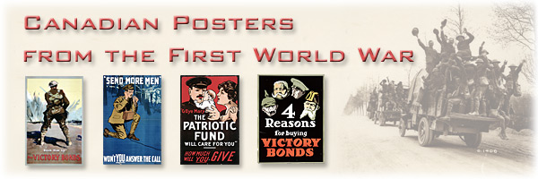 Canadian Posters from the First World War - Title  Banner