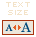 Change Text Size