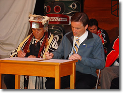 Namgis Signing Ceremony (May 16, 2006)