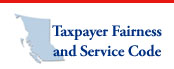 Taxpayer Fairness and Service Code