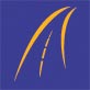 Strategic Highway Infrastructure Program symbol - yellow highway with purple background