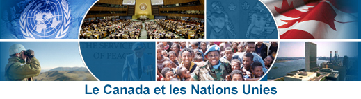 Le Canada et l'Organisation des Nations Unies