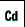 Cd est le symbole  qui représente le cadmium, un " autre métal ". Le numéro atomique du cadmium est 48 et sa masse atomique relative est 112,411