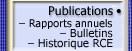 Publications - Rapport annuels, bulletins, autre