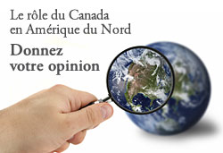 Discussion en ligne sur le rôle du Canada en Amérique du Nord