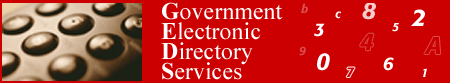 Government Electronic Directory Services - GEDS