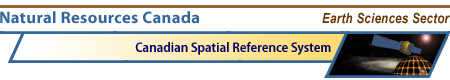 Canadian Spatial Reference System