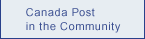 Canada Post in the Community