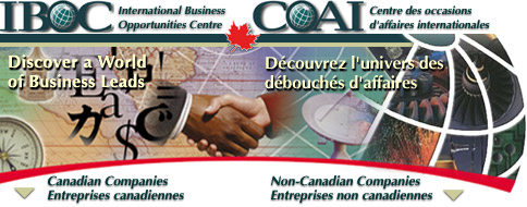 International Business Opportunities Centre - IBOC Canada/Centre d'occasions d'affaires internationales - COAI Canada