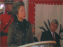 H.E., the Right Hounourable Adrienne Clarkson, Governor General of Canada and Mr. Joschka Fischer, Minister of Foreign Affairs and Vice-Chancellor of the Federal Republic of Germany at the opening ceremonv