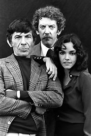 Leonard Nimoy, left, Donald Sutherland and Brooke Adams starred in the 1978 remake of Invasion of the Body Snatchers. (Hulton Archive/Getty Images)