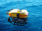 ROPOS (Remotely Operated Platform for Ocean Science), the underwater submersible used on 
      <i>CCGS Hudson</i> to conduct research in the waters off the coasts of Nova Scotia and Newfoundland.
