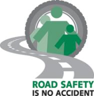 Road safety is no accident   ( World Health Day logo, copyright, 
    World Health Organization 2004. All rights reserved.)