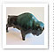 Ceramic buffalo. Image courtesy of the Canadian Design Resource.