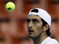 Italy's Potito Starace is the world's 31st-ranked men's tennis player.