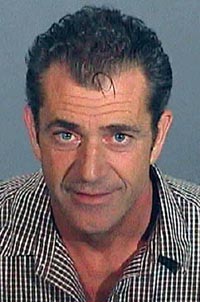 Actor-director Mel Gibson, seen in this police photo taken on July 28, 2006, pleaded no contest to a drunk driving charge and was placed on 3 years probabtion.