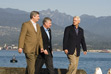 2006-10-11 - Premier Gordon Campbell joined Prime Minister Stephen Harper and federal Trade Minister David Emerson at the Port of Vancouver for the announcement of $591 million in federal contributions to Pacific Gateway projects.