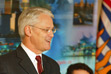 2003-12-09 - Premier Gordon Campbell announces the Province will invest more than $8.3 million over three years in Leading Edge BC, an industry-led initiative to promote B.C. technology investment.
