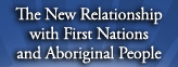 New Relationship with Aboriginal People