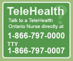 TeleHealth Ontario 1-866-797-0000
